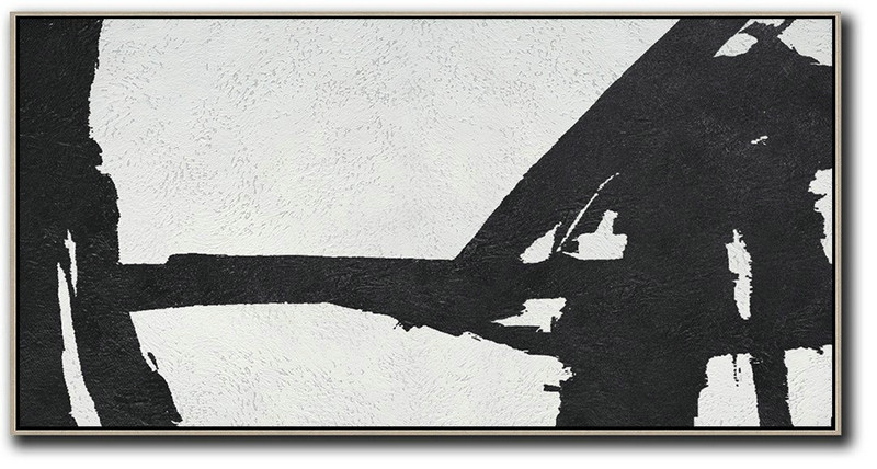 Extra Large Wall Art,Oversized Panoramic Minimal Art On Canvas - Oversized Canvas Art